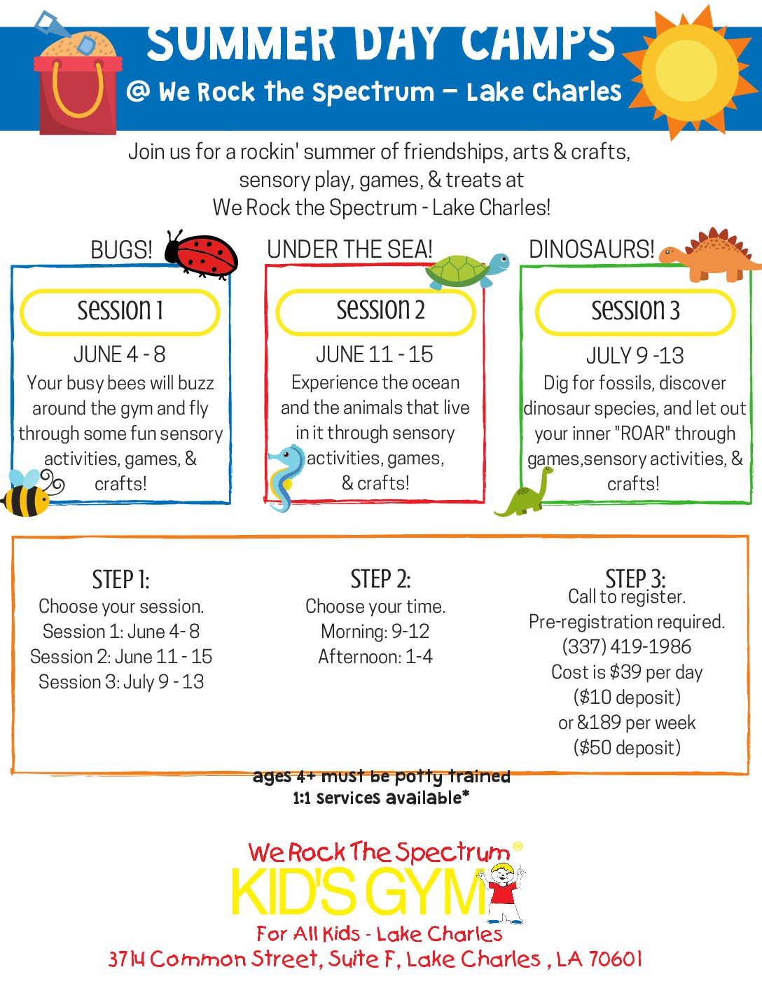 summer camp daily schedule template